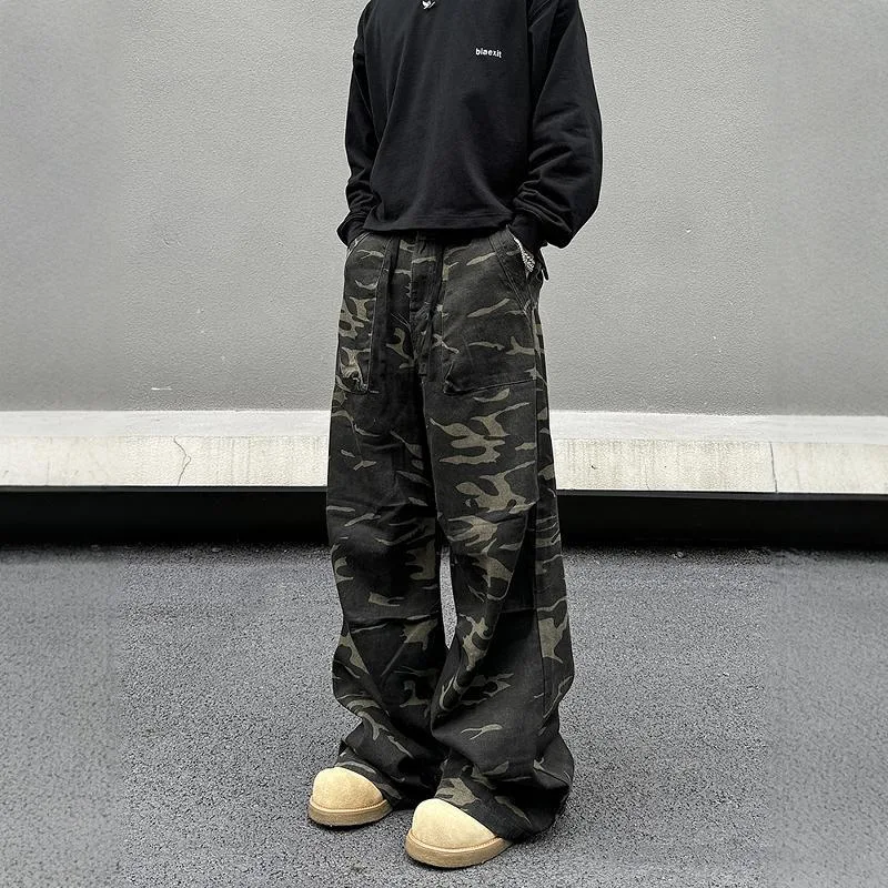 Pantalones Cargo Camuflaje para Hombre y Mujer Resistentes y Versátiles Ideales para Actividades al Aire Libre y Uso Diario Cómodos y Funcionales