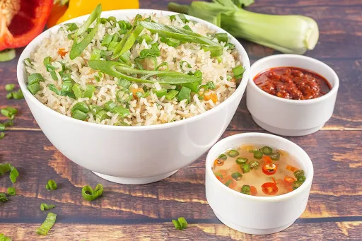 Veg Triple Schezwan Rice