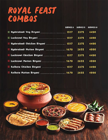 Potful - Claypot Biryanis menu 