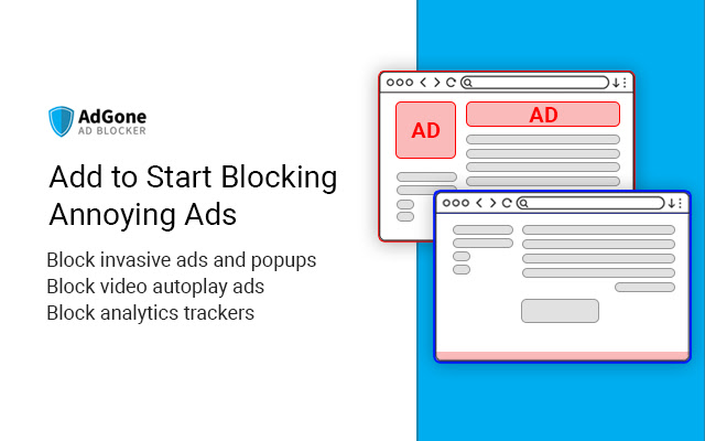 AdGone Ad Blocker chrome extension