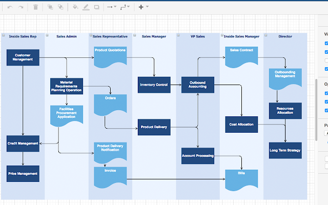 Screenshot of diagrams.net