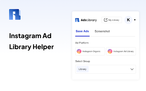 Ad Library Helper - Facebook and Instagram