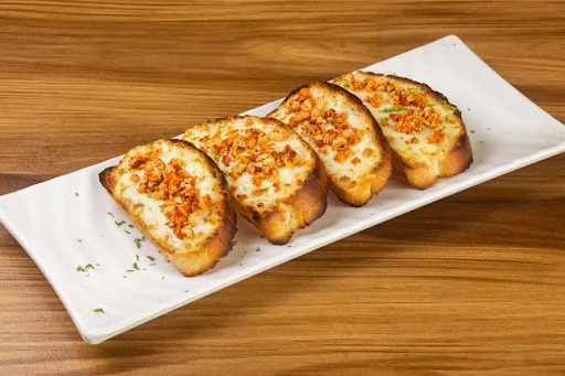 Chicken & Cheese Garlic Bread