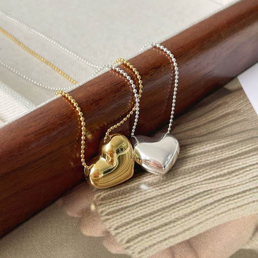 Title 4, Womens 925 Sterling Silver Ball Bead Chain Lov...