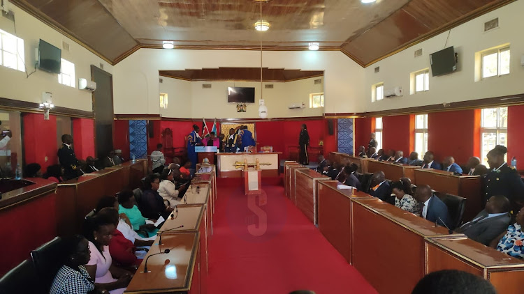 Kisumu county assembly chambers on September 20, 2022.