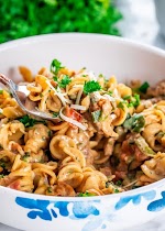 Creamy Tomato Chicken Pasta was pinched from <a href="https://www.jocooks.com/recipes/creamy-tomato-chicken-pasta/" target="_blank" rel="noopener">www.jocooks.com.</a>