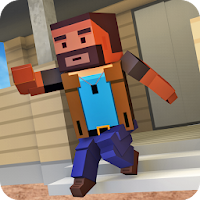 Hello Blocky Neighbor in Town Survival Escape Plan