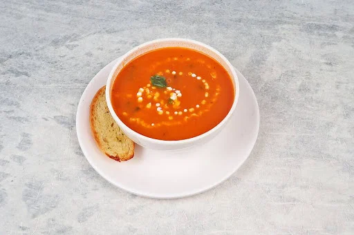 Roasted Tomato & Bails Soup