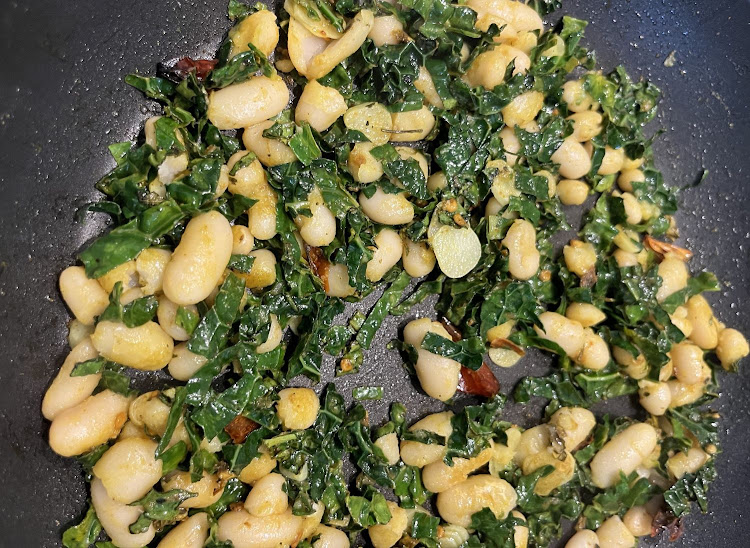 Add some cannellini beans for texture