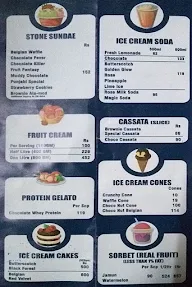 Giani's Ice Cream menu 2