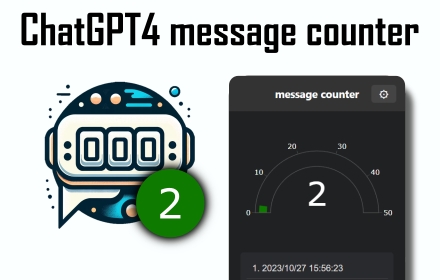 ChatGPT-4 Message Counter small promo image