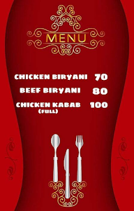 Star Briyani menu 1