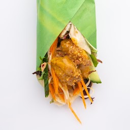 Satay Chicken Wrap