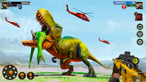 Screenshot Dinosaur Hunting Games 3d