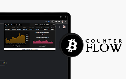 BTC Ticker | Bitcoin CounterFlow