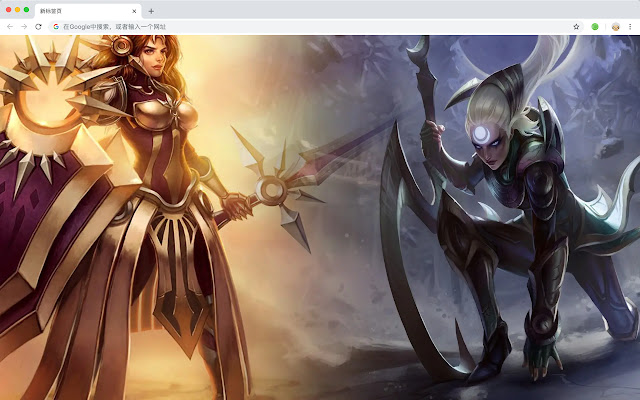 League of Legends New Tabs Wallpapers Theme