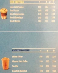 Costa Coffee menu 1