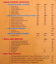 Mr Chicken menu 2