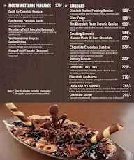 The Chocolate Room menu 2