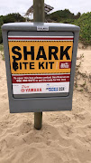 One of the four sharkbite kits in Plettenberg Bay, Western Cape.

