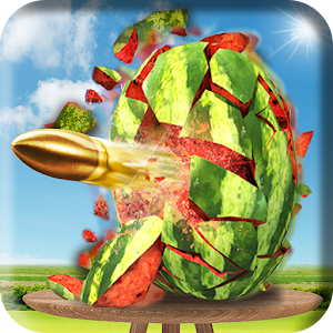 Watermelon Fruit Shooting Game 3D  Icon