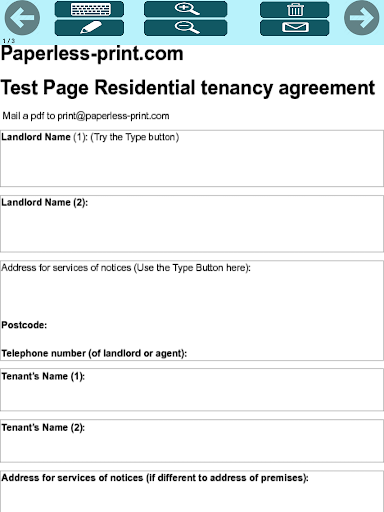 Paperless Signature 4 Google Cloud Print