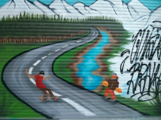 Skater Mural 