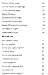 Goldy's Burger King menu 2