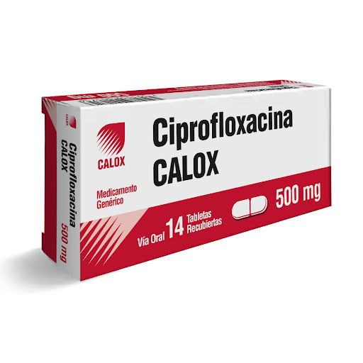 Ciprofloxacina Calox 500 Mg X 14 Tabletas  