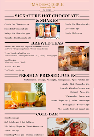 Mademoiselle Boutique Hotel & Cafe menu 2