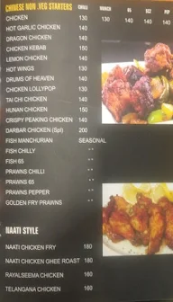 Hyderabad Darbar menu 2