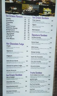 Lassi Corner Sarjapura menu 3