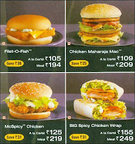 McDonald's, McDelivery menu 2