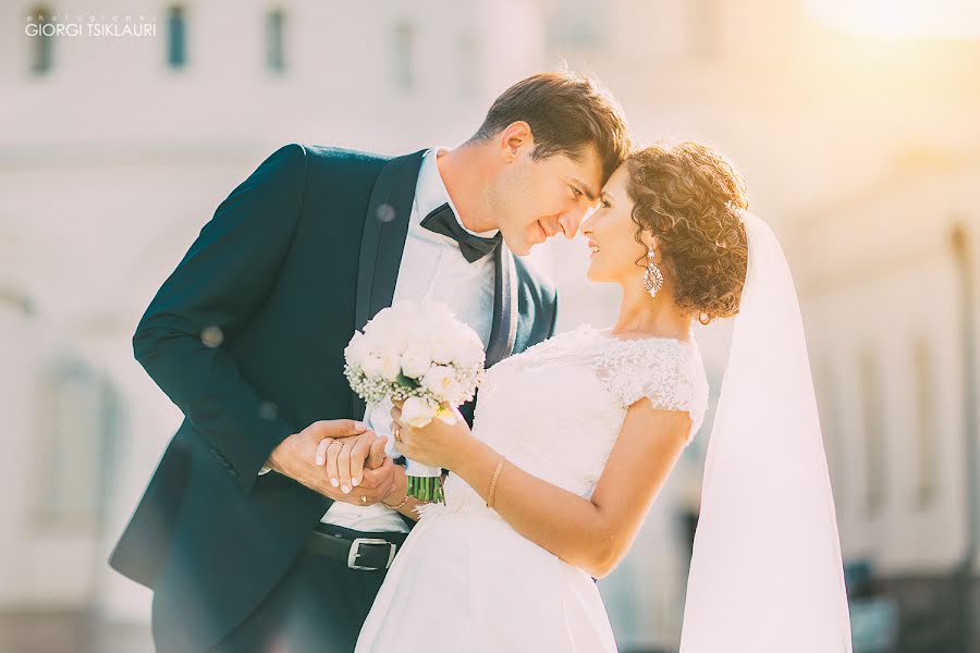 Fotógrafo de casamento Giorgi Tsiklauri (tsiklauri). Foto de 12 de novembro 2016