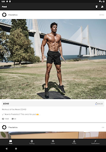 Freeletics - Workout & Fitness. Body Weight App Screenshot