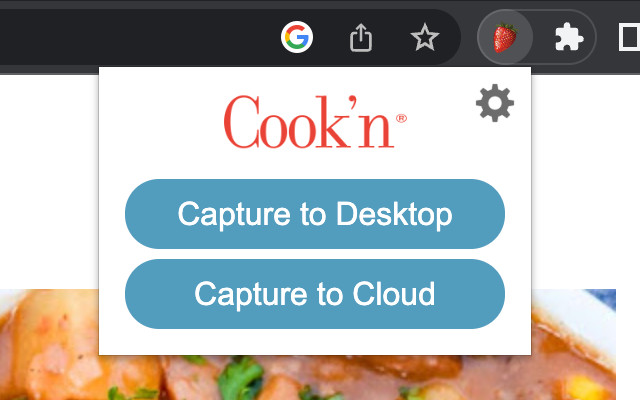 Cook'n Recipe Capture Plugin Preview image 2