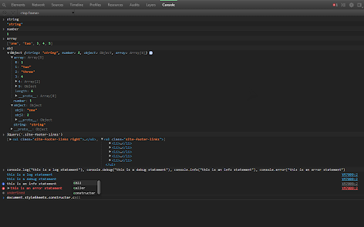 DevTools Theme: Zero Dark Matrix