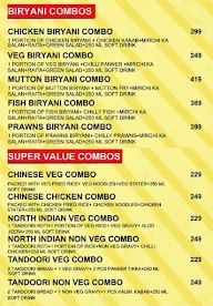 BTM Bawarchi Biryani menu 5