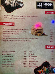 High 6 Cafe menu 4