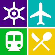 Tokyo Travel Guide, Attraction, JR, Subway, Map  Icon