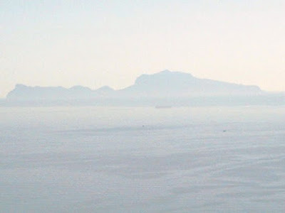 Nebbia su capri di lareè