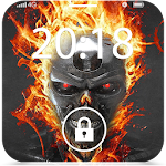 Cover Image of ダウンロード Screen Lock Theme Skull 1.0.5 APK