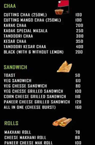 Pushpa Tea Shop menu 1