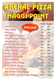 Aanchal Pizza And Maigi Point menu 1