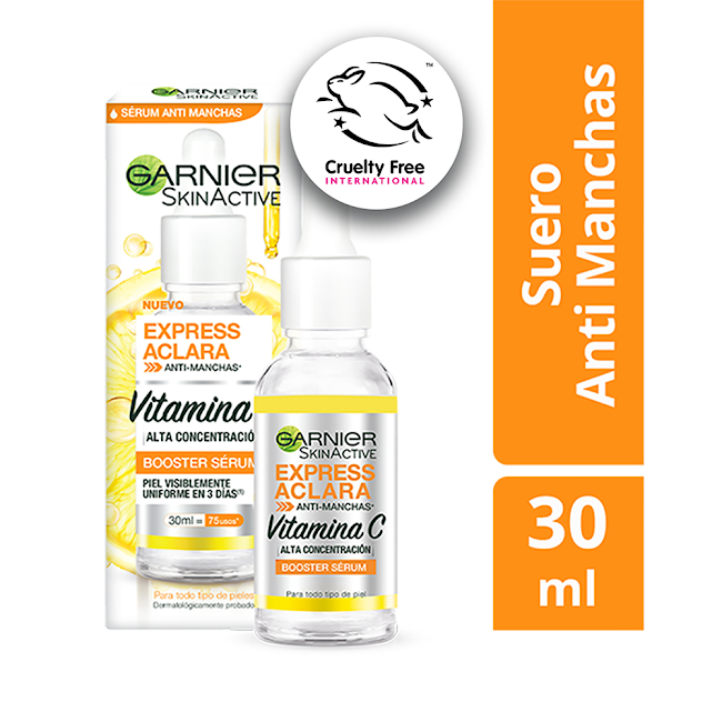 Sérum Antimanchas Garnier Express Aclara Vitamina C x 30 ml  