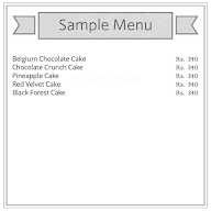 Cakes N Balloons menu 1