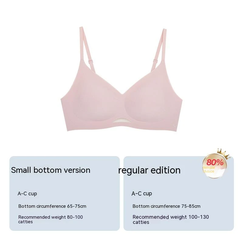 Sutiã Push Up de Verão Fino e Respirável sem Aro para Mulheres. Sem tamanho, leve e ideal para o calor. Conforto e sustentação discreta.