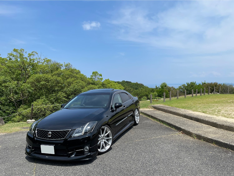 クラウンアスリートの上から愛車・旅行でパシャリ・７月もよろしくお願いいたします・iPhoneクオリティに関するカスタム事例の投稿画像2枚目