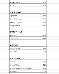 Alfresco - The Quorum menu 3