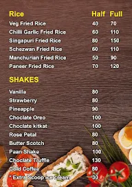 Thakurji Mess Cafe menu 3